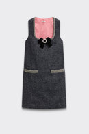 Robe Courte Coco - Gris