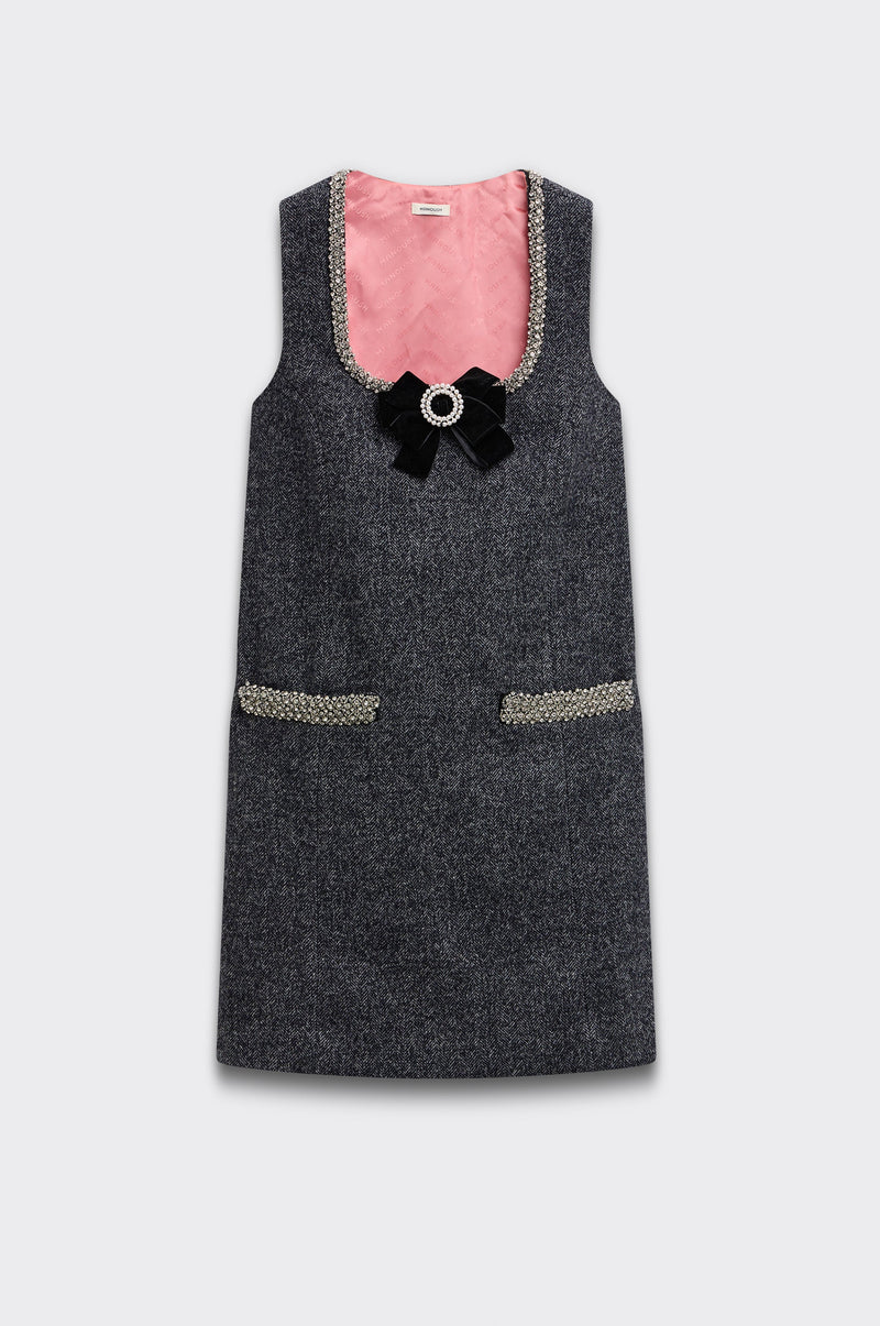 Robe Courte Coco - Gris