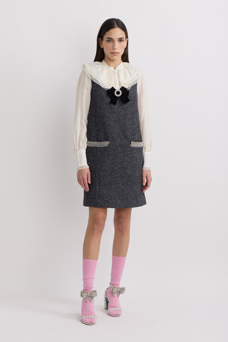 Robe Courte Coco - Gris