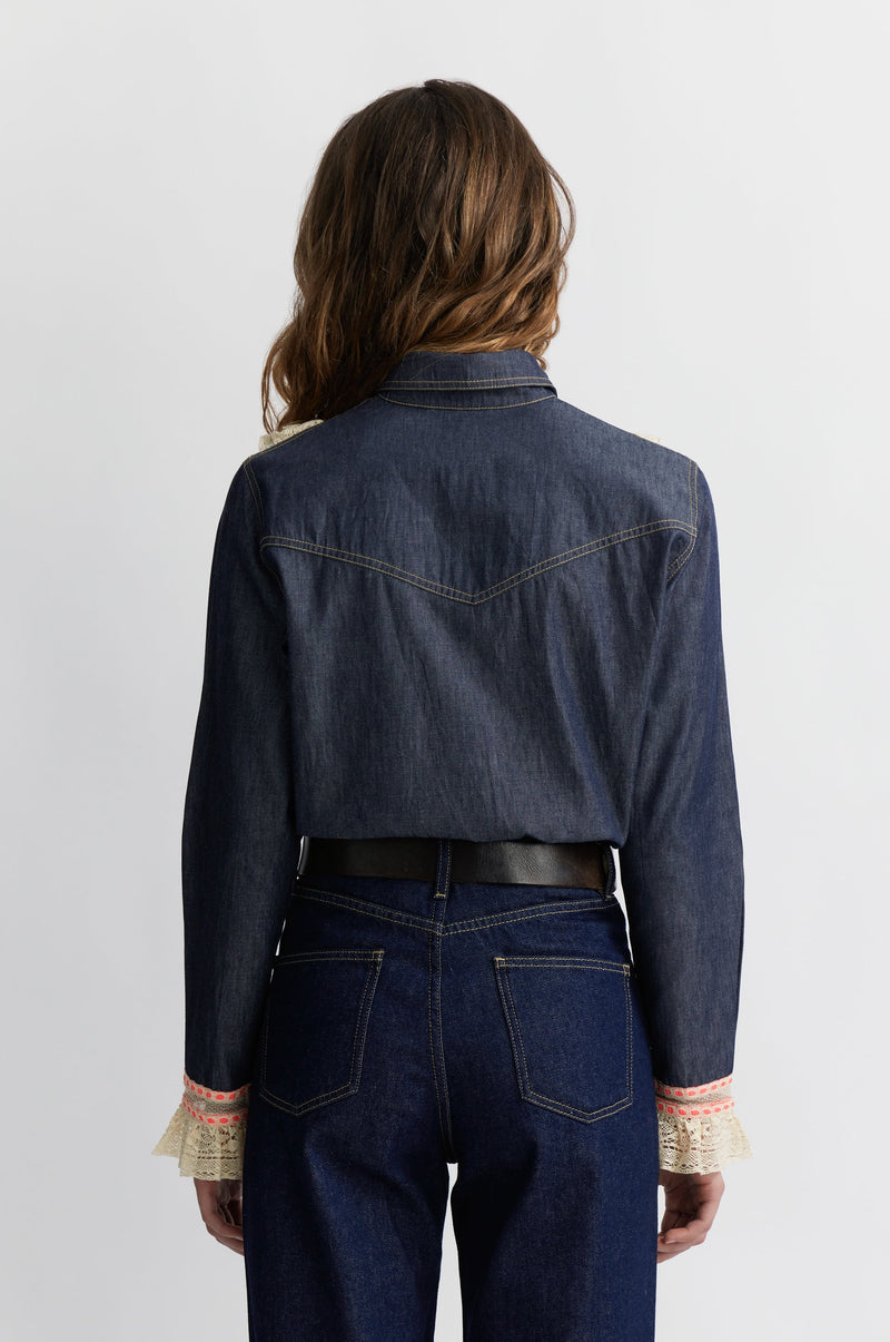 Chemise Cowgirl - Brut