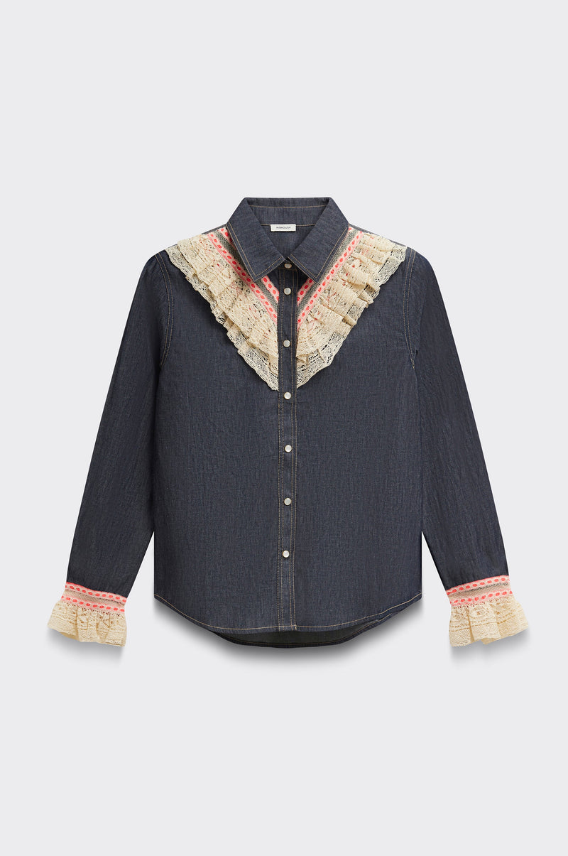 Chemise Cowgirl - Brut