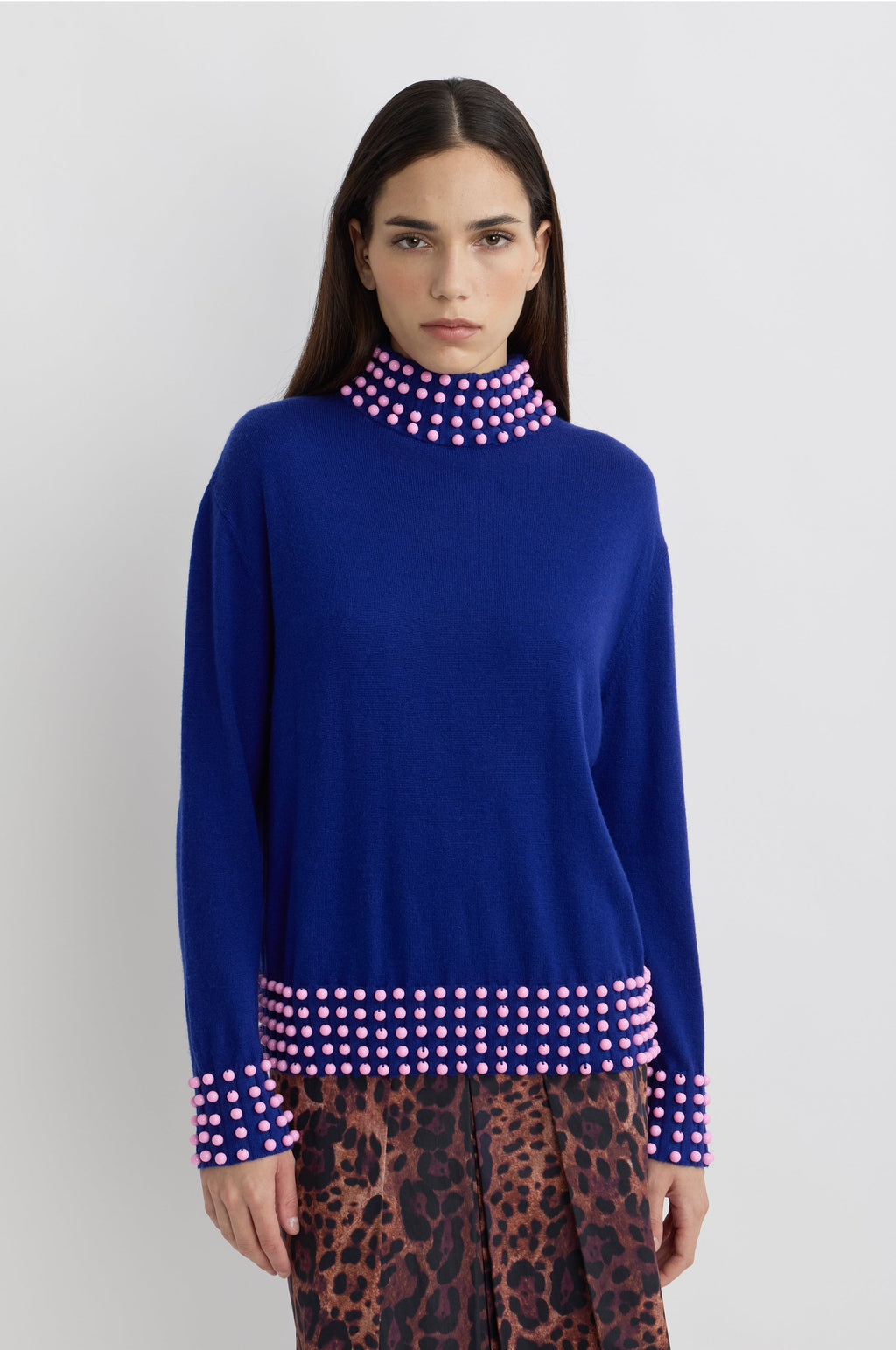 Dragi Roll Neck - Navy