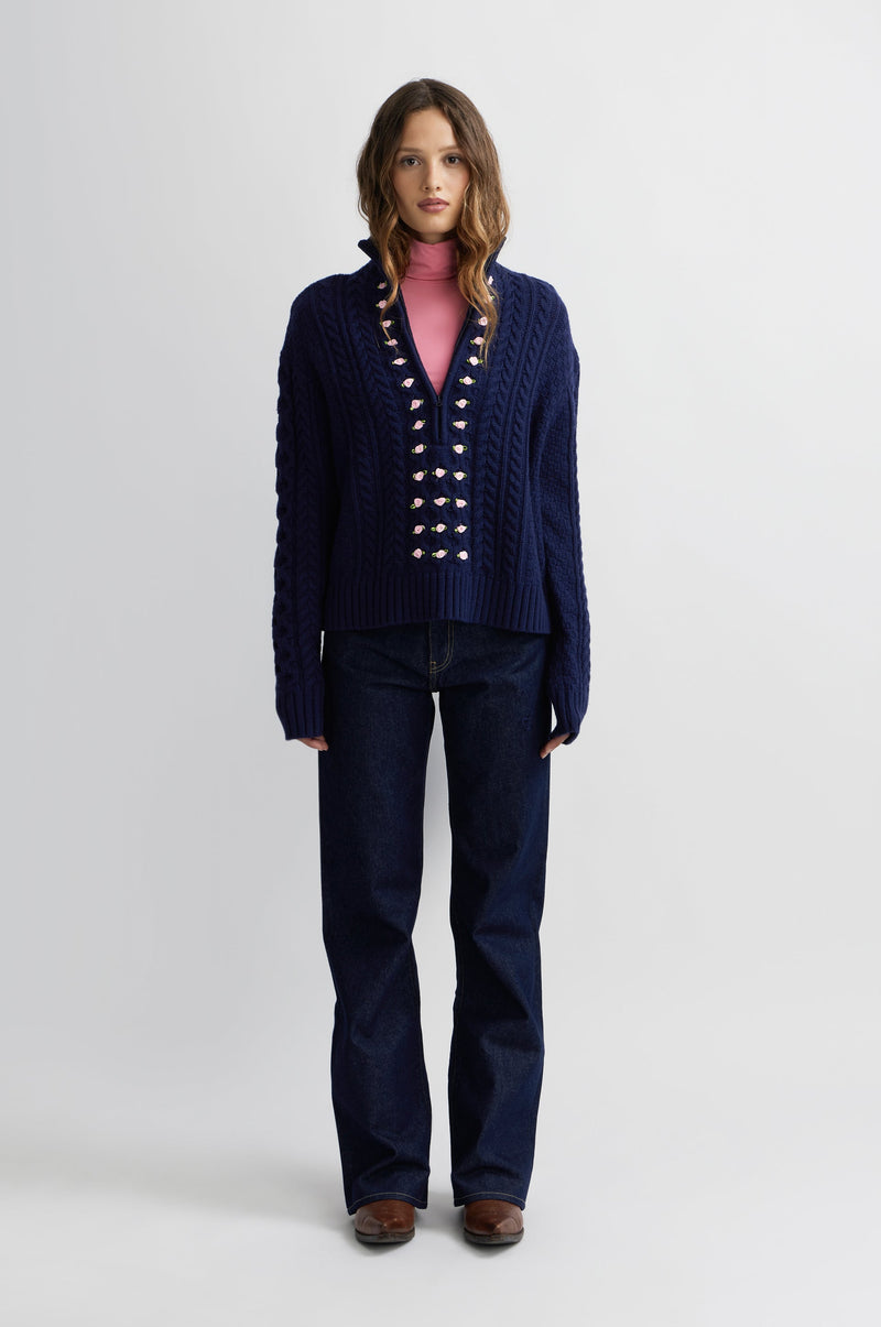 Col Camioneur Dublin - Ecru