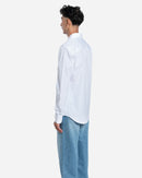 Ami Paris - Camisa De Popelina De Algodón Blanca
