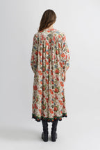 Vestido Largo Jouy - Crudo
