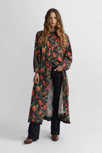 Robe Longue Jouy - Ecru