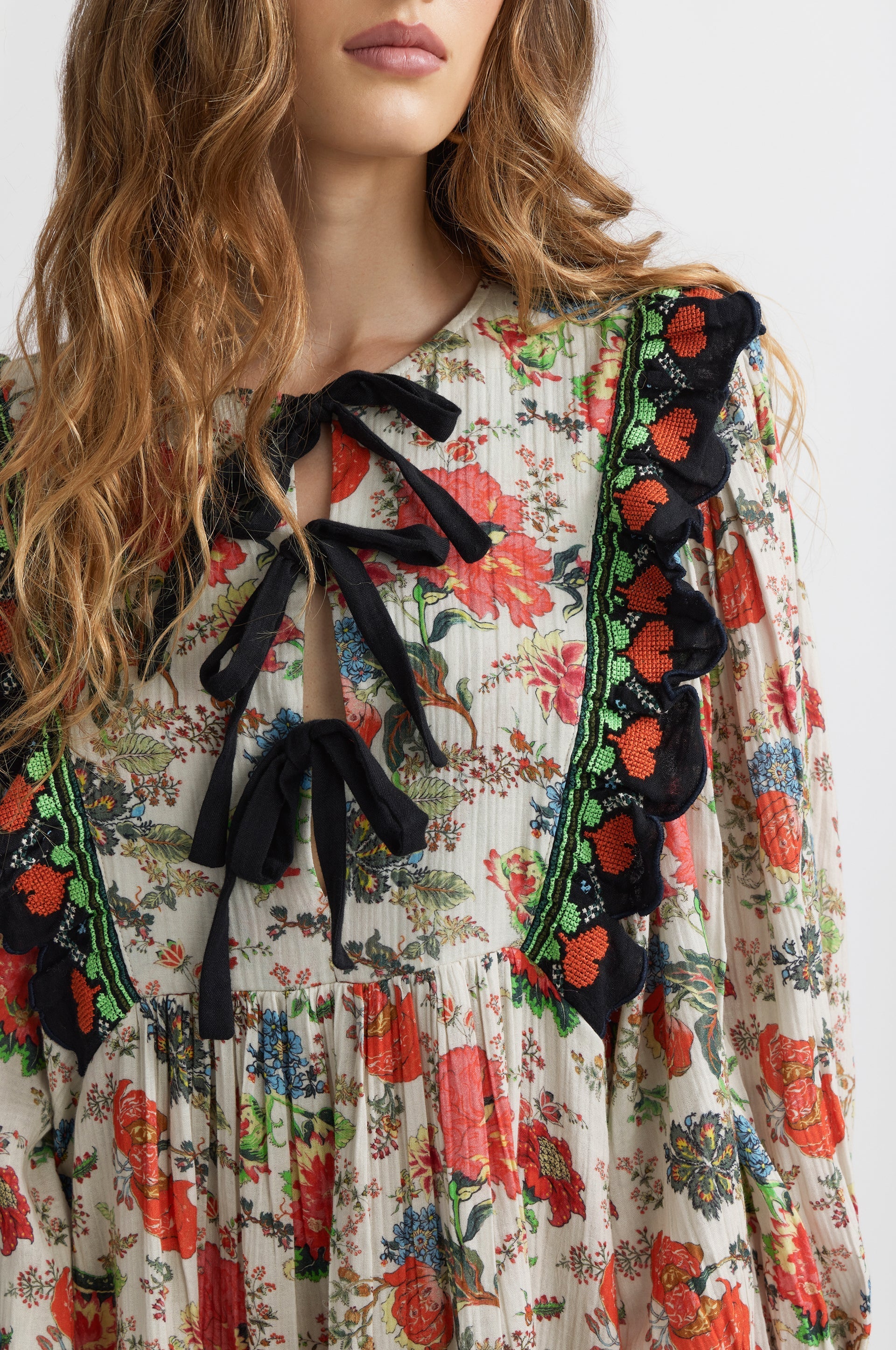 Vestido Jouy - Crudo