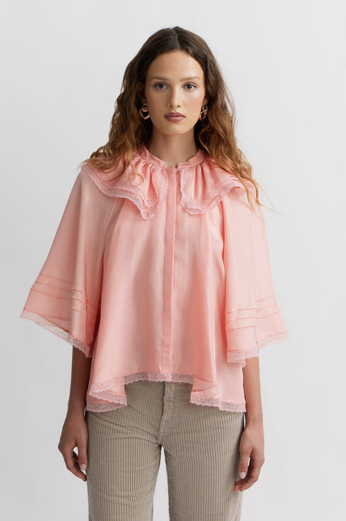 Blouse Lace - Rose