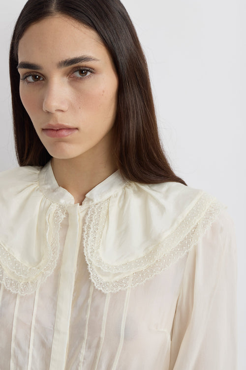 Chemise Lace - Blanc