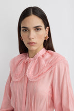 Lace Shirt - White