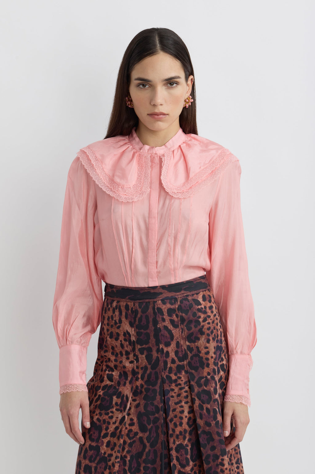 Lace Shirt - White