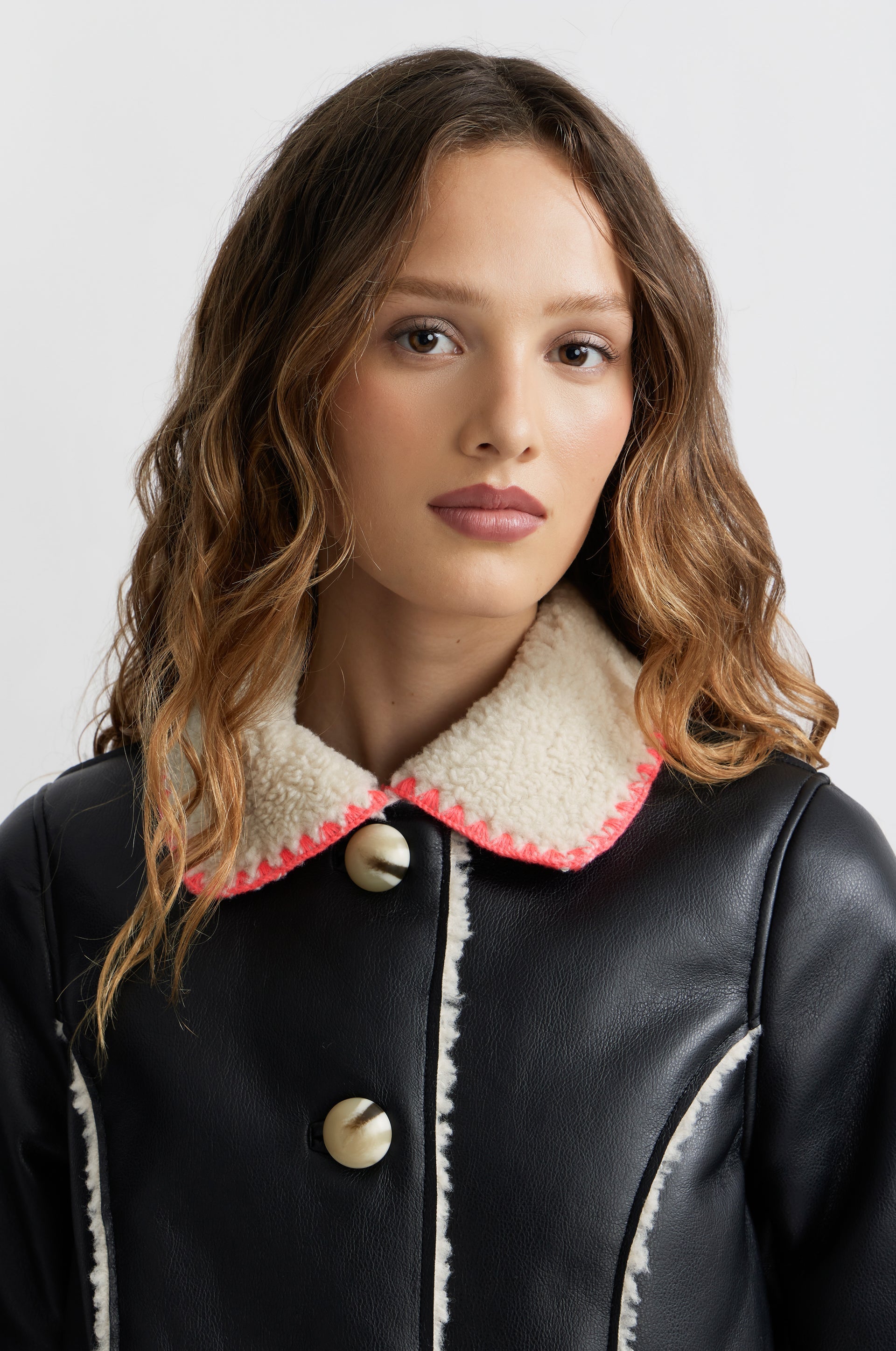 Manteau Mouton - Noir