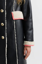 Manteau Mouton - Noir
