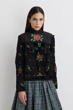 Nappe Top - Black