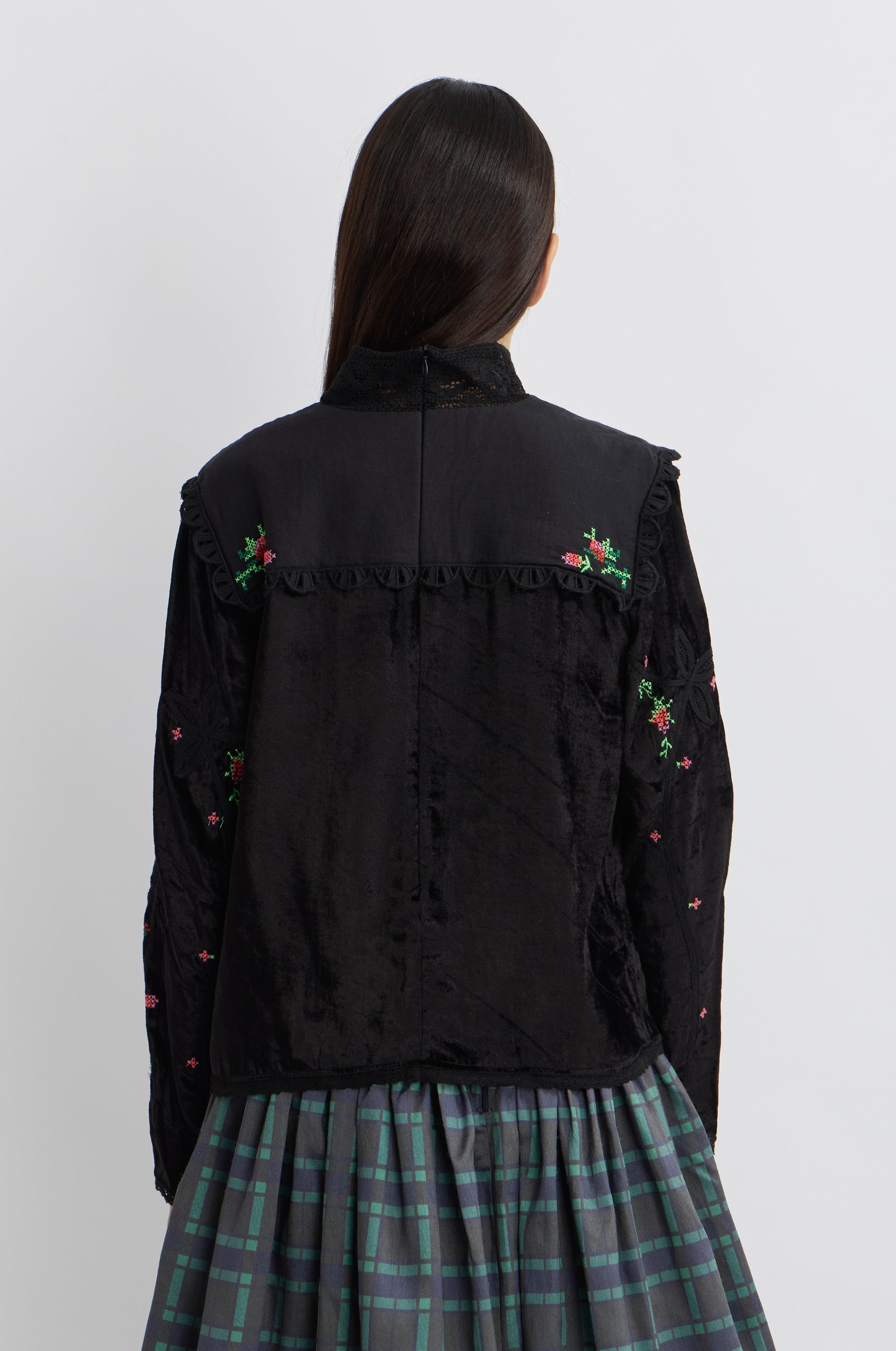 Nappe Top - Black