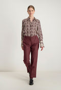Pantaloni Revert Raina - Bordeaux