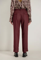 Pantaloni Revert Raina - Bordeaux