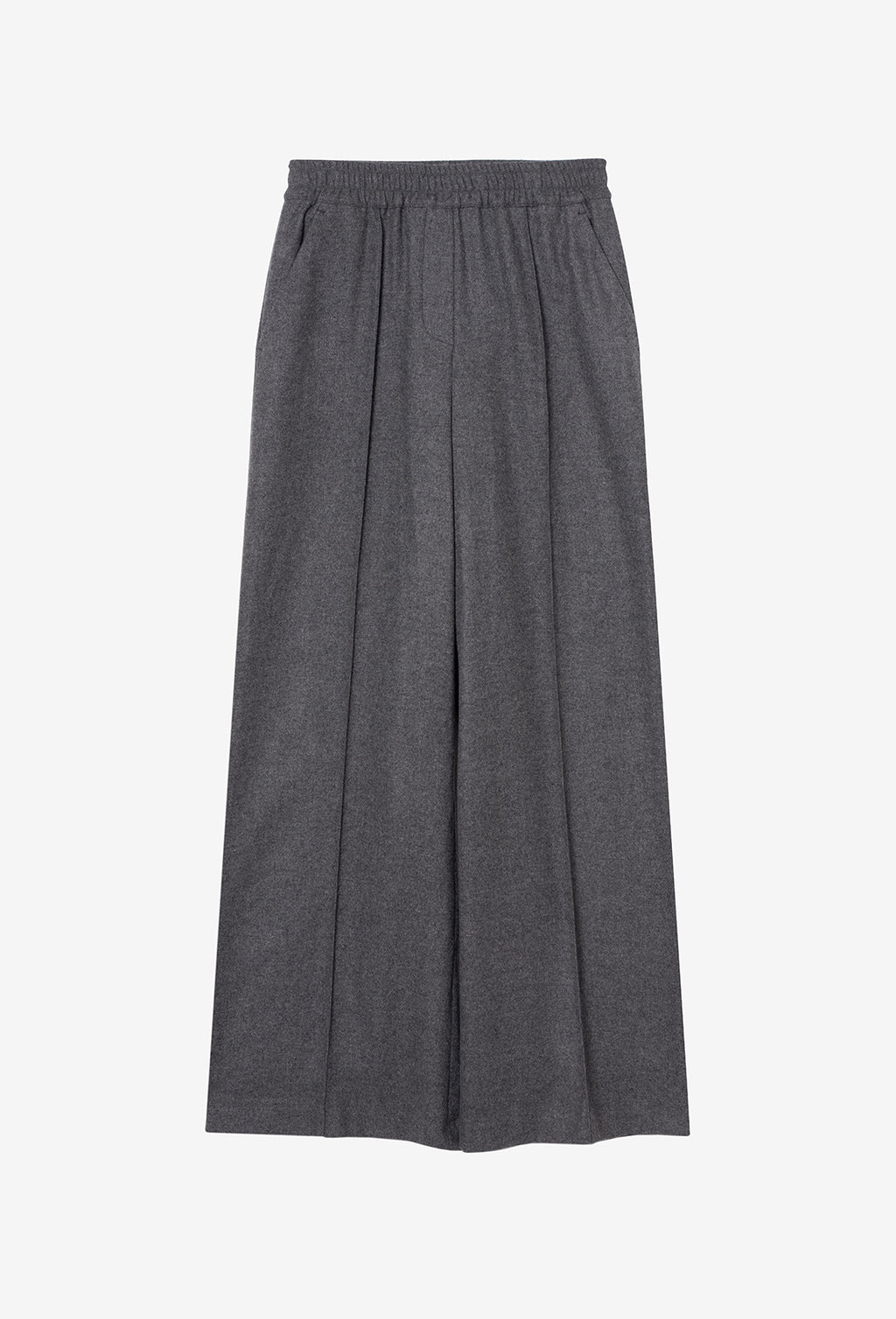 Broek met elastische taille Joly - Grijs