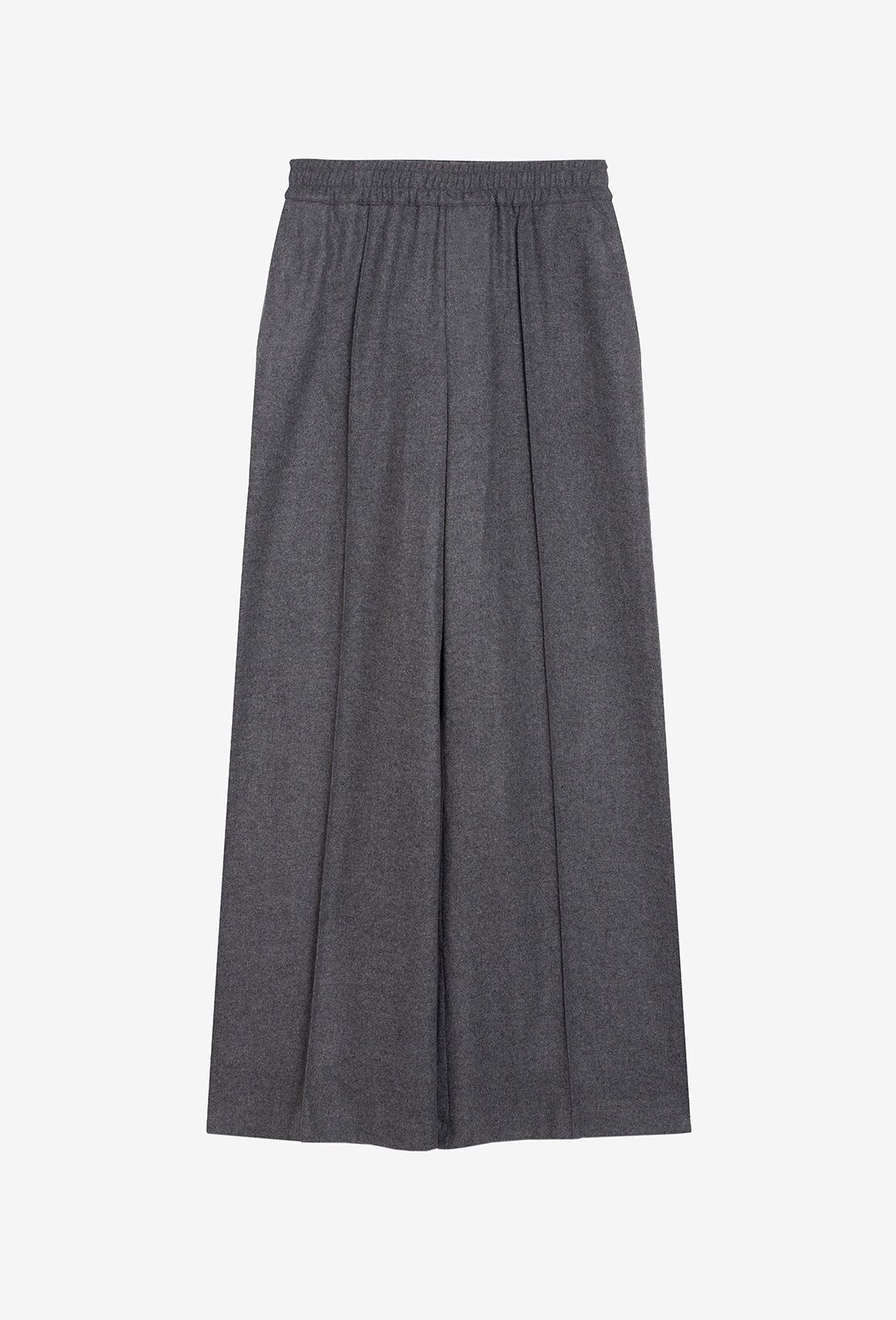 Broek met elastische taille Joly - Grijs