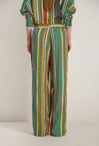 Neria Elasticated Trousers - Multicoloured