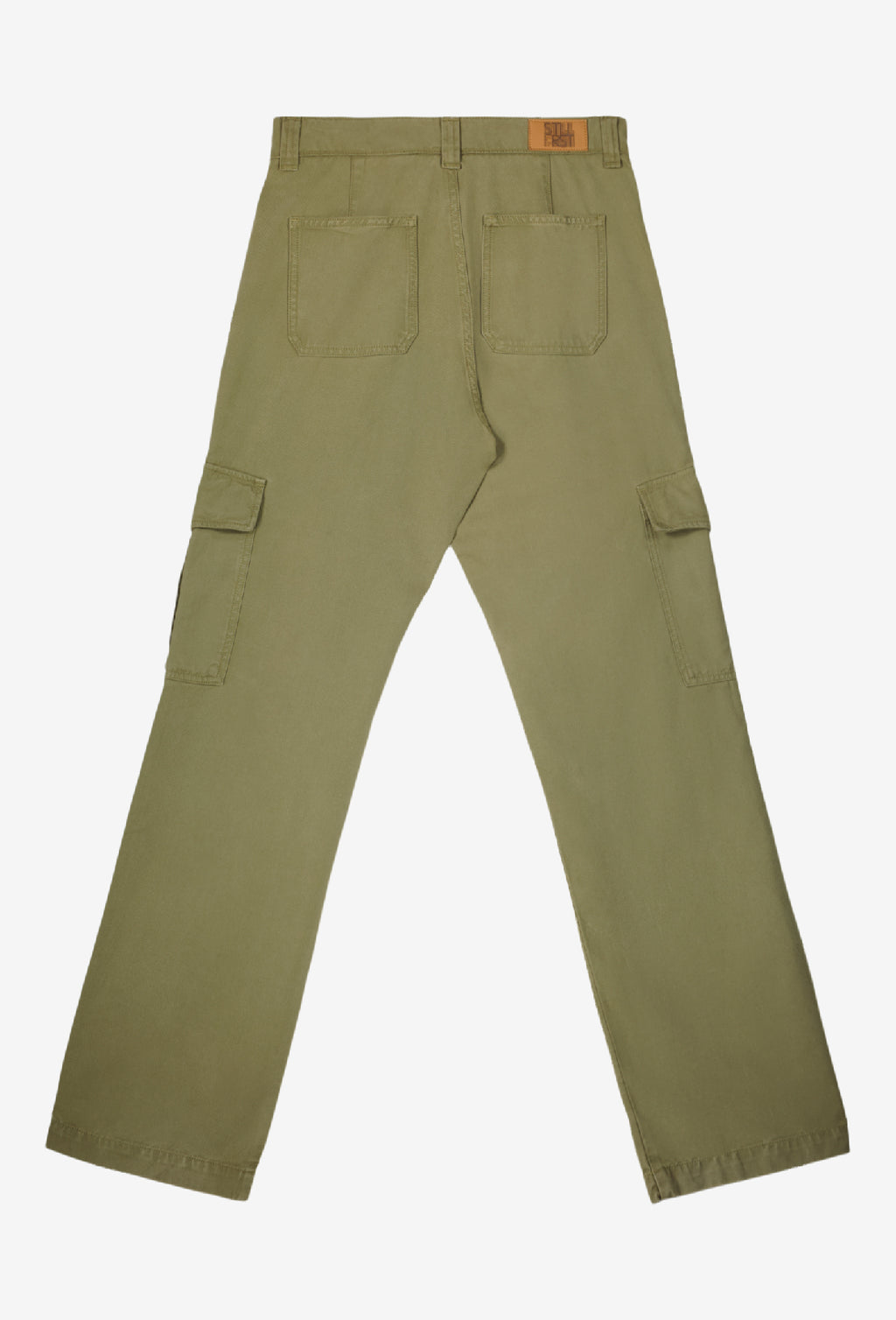 Ayna Embroidered Trousers - Khaki