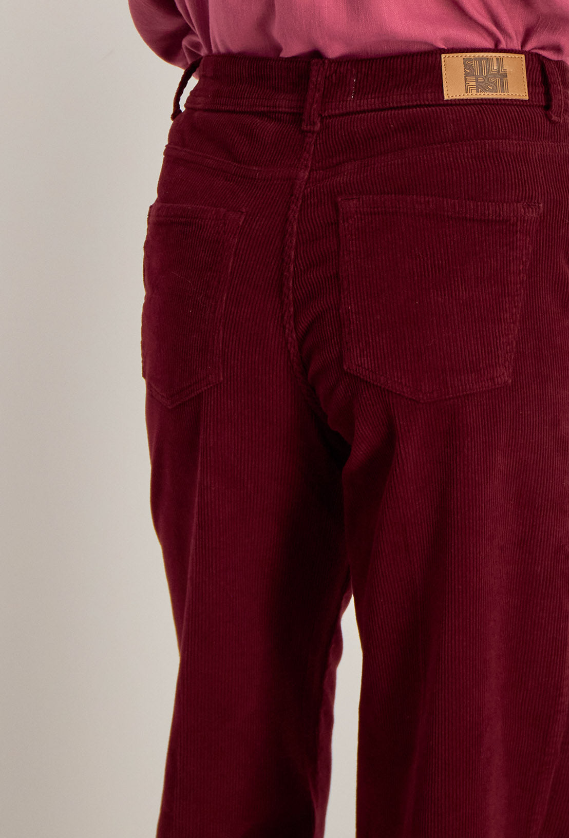 Weite Hose Indira - Bordeaux