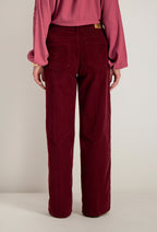 Weite Hose Indira - Bordeaux