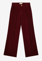 Weite Hose Indira - Bordeaux