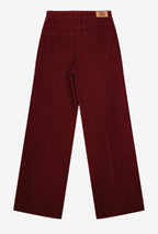 Weite Hose Indira - Bordeaux