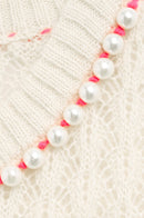 Pull Perles - Ecru