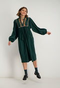 Robe Brodee Dalema - Foret