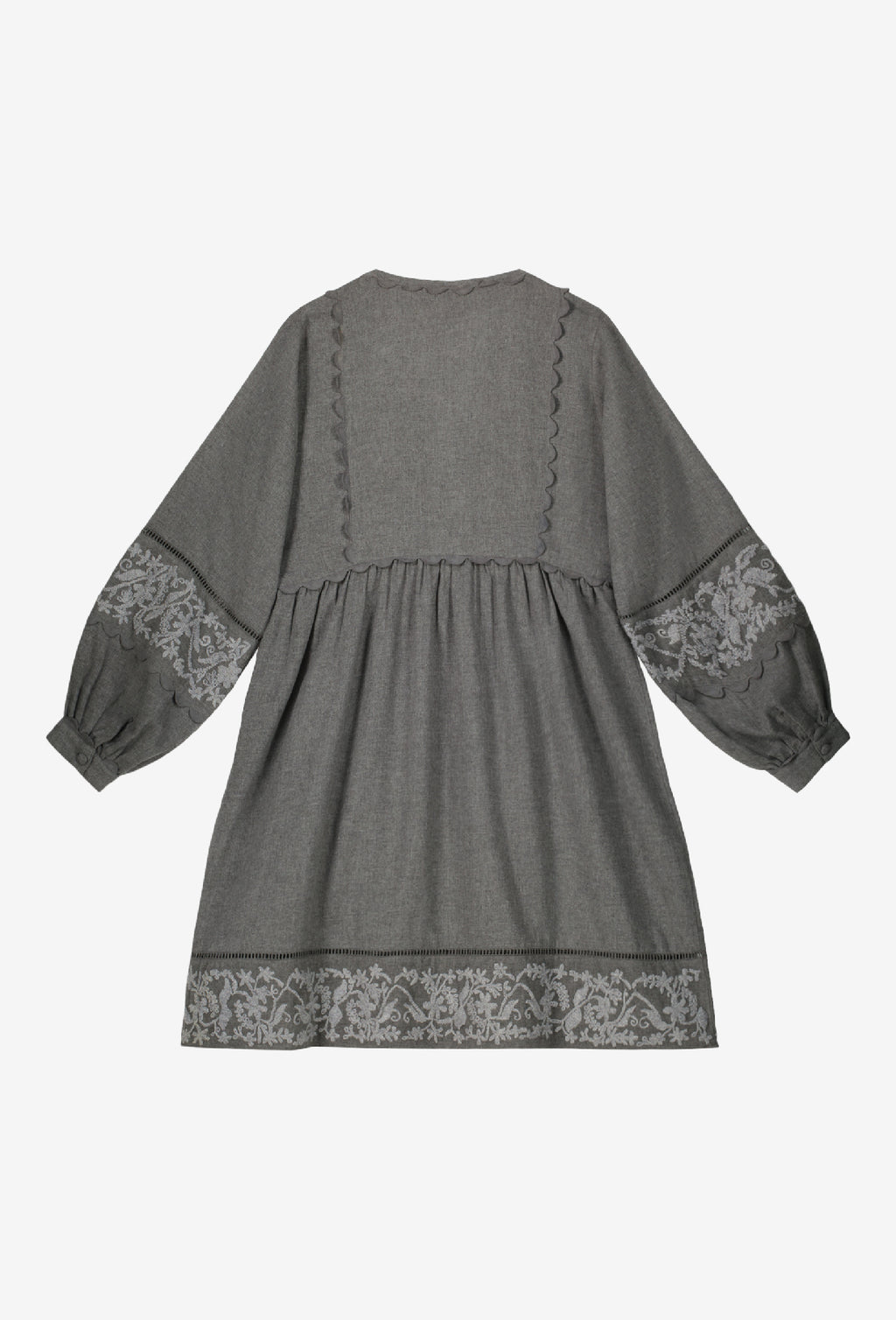 Abito Corto Ml Radia - Grigio