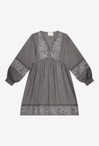 Abito Corto Ml Radia - Grigio