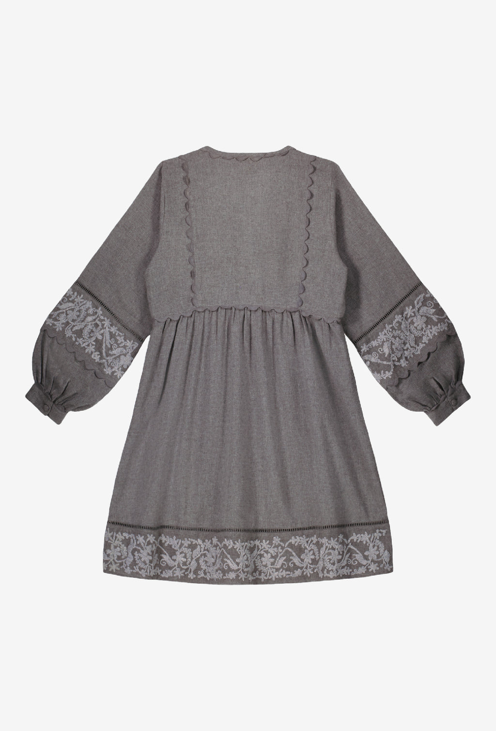 Abito Corto Ml Radia - Grigio