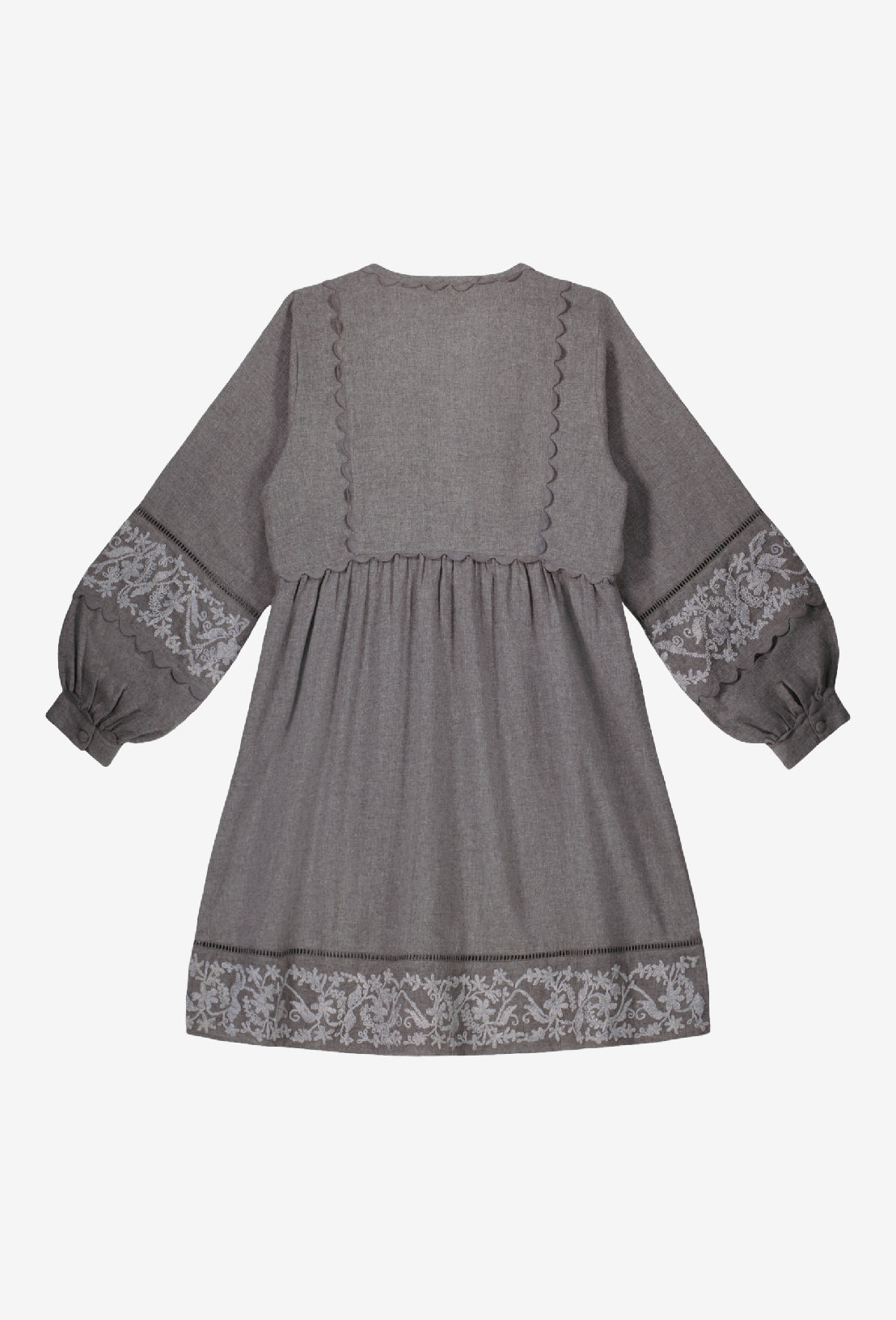 Abito Corto Ml Radia - Grigio