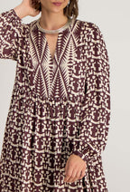Robe Courte Azel - Bordeaux