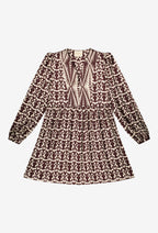 Robe Courte Azel - Bordeaux