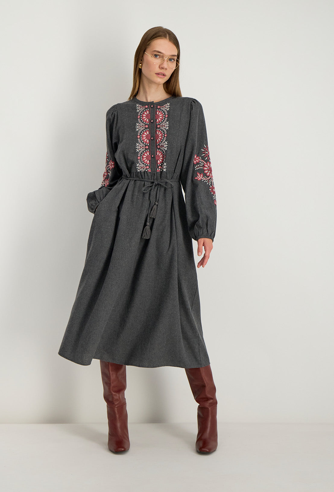 Robe Midi Ml Lola - Anthracite