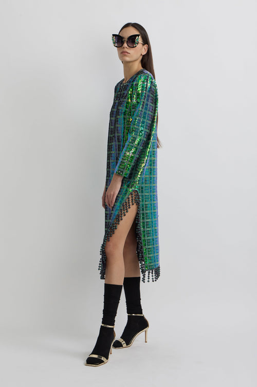 Caftan Sequins - Tartan 2