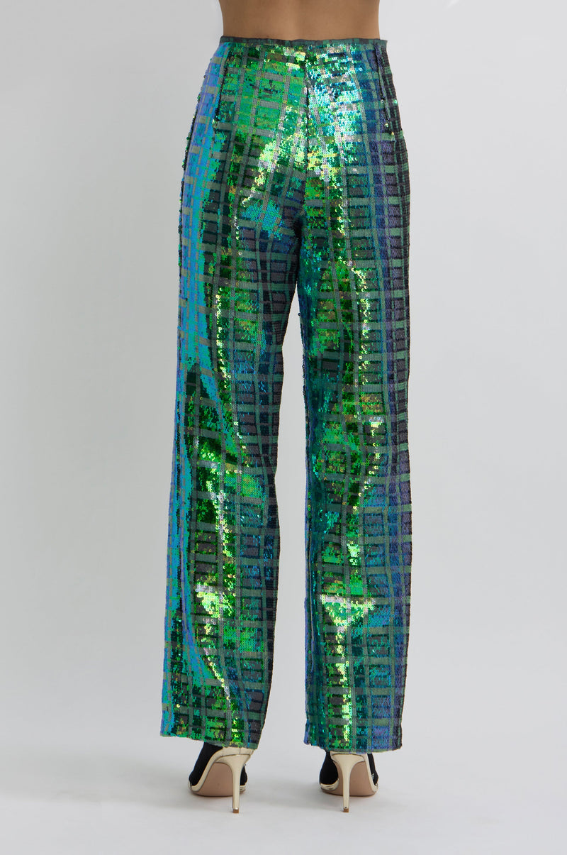 Pantalon Sequins - Tartan 2