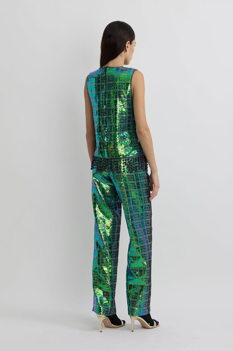 Pantalon Sequins - Tartan 2