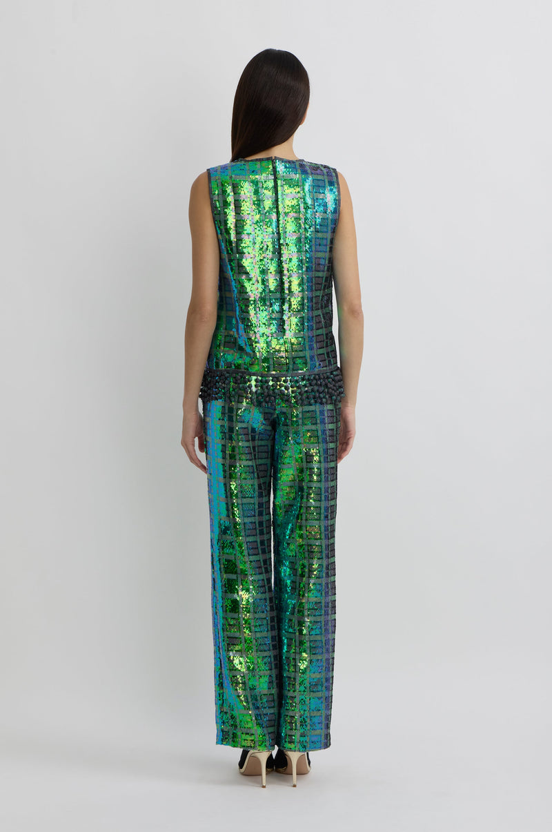 Pantalon Sequins - Tartan 2