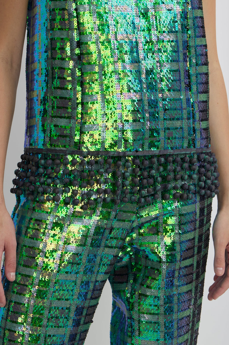 Pantalon Sequins - Tartan 2
