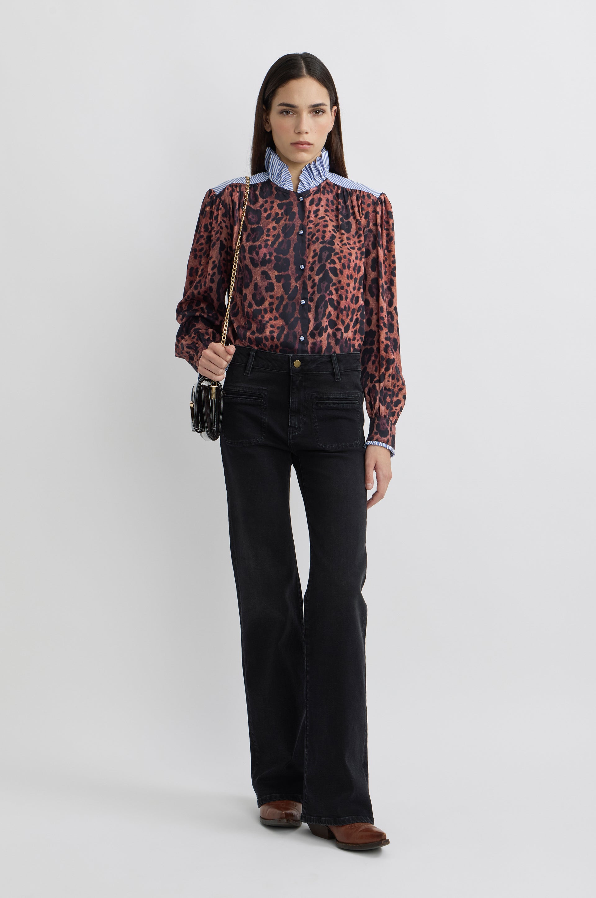 Camisa Print - Fauve