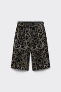 Swiss Bermuda Shorts - Black