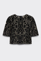 Blouse Suisse - Noir