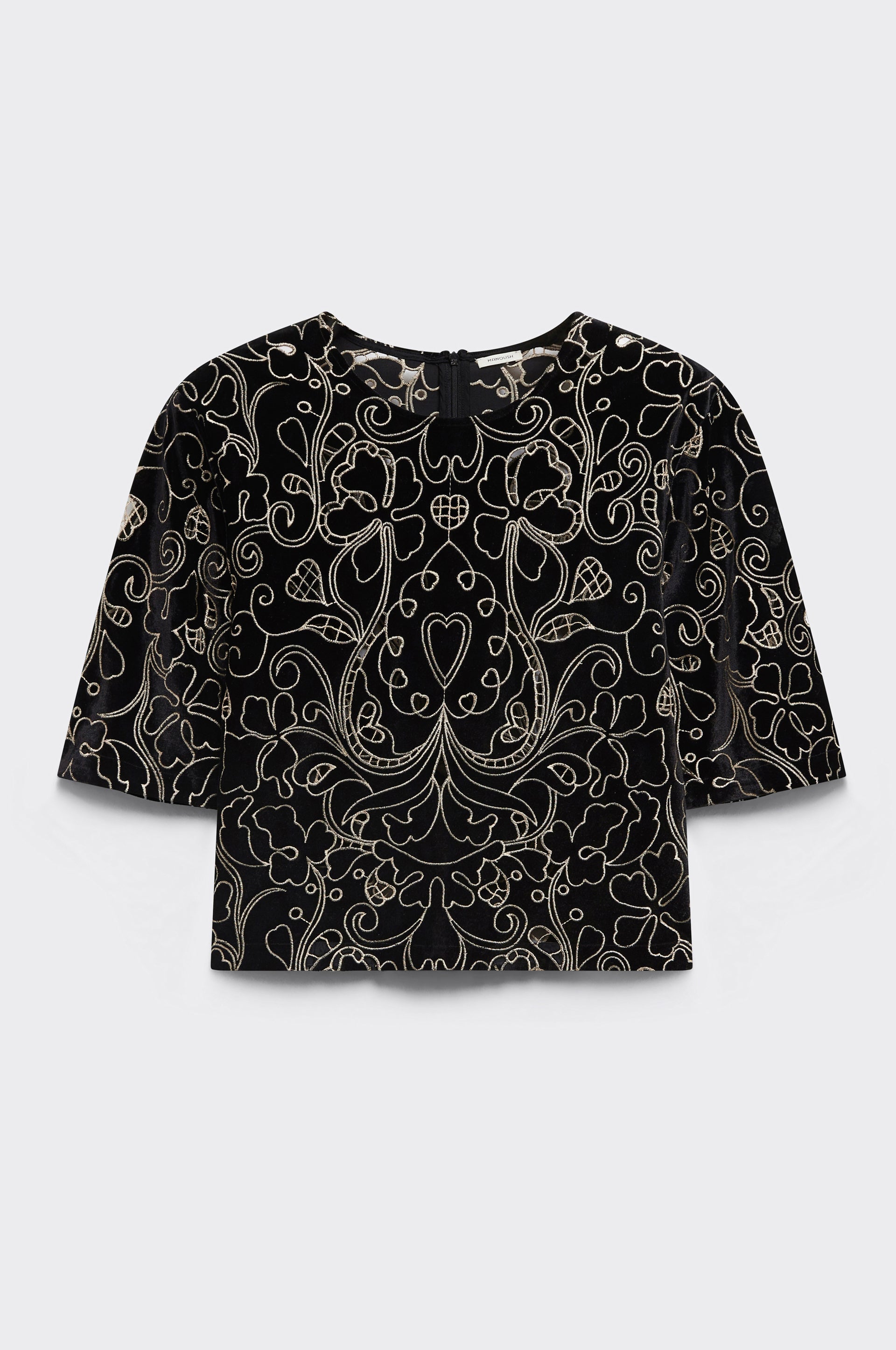 Blouse Suisse - Noir