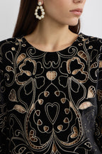 Blouse Suisse - Noir