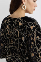 Blouse Suisse - Noir