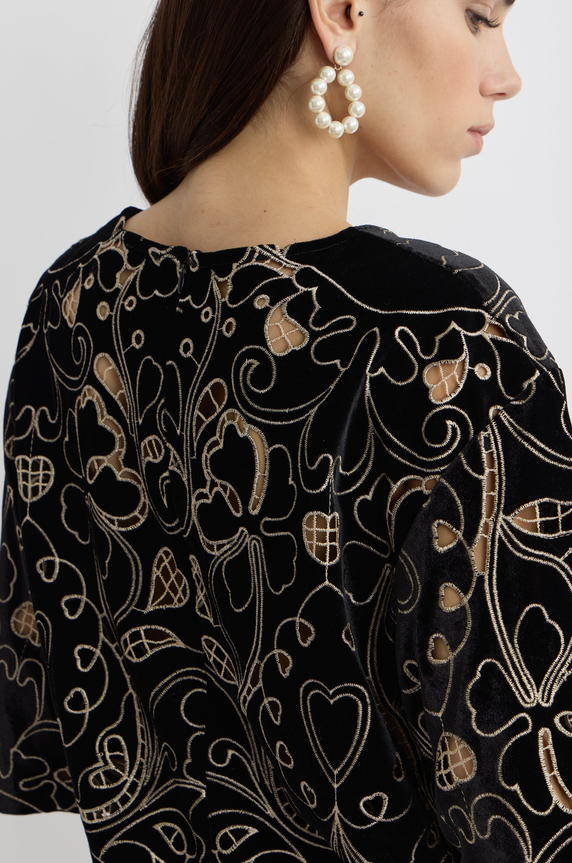 Blouse Suisse - Noir